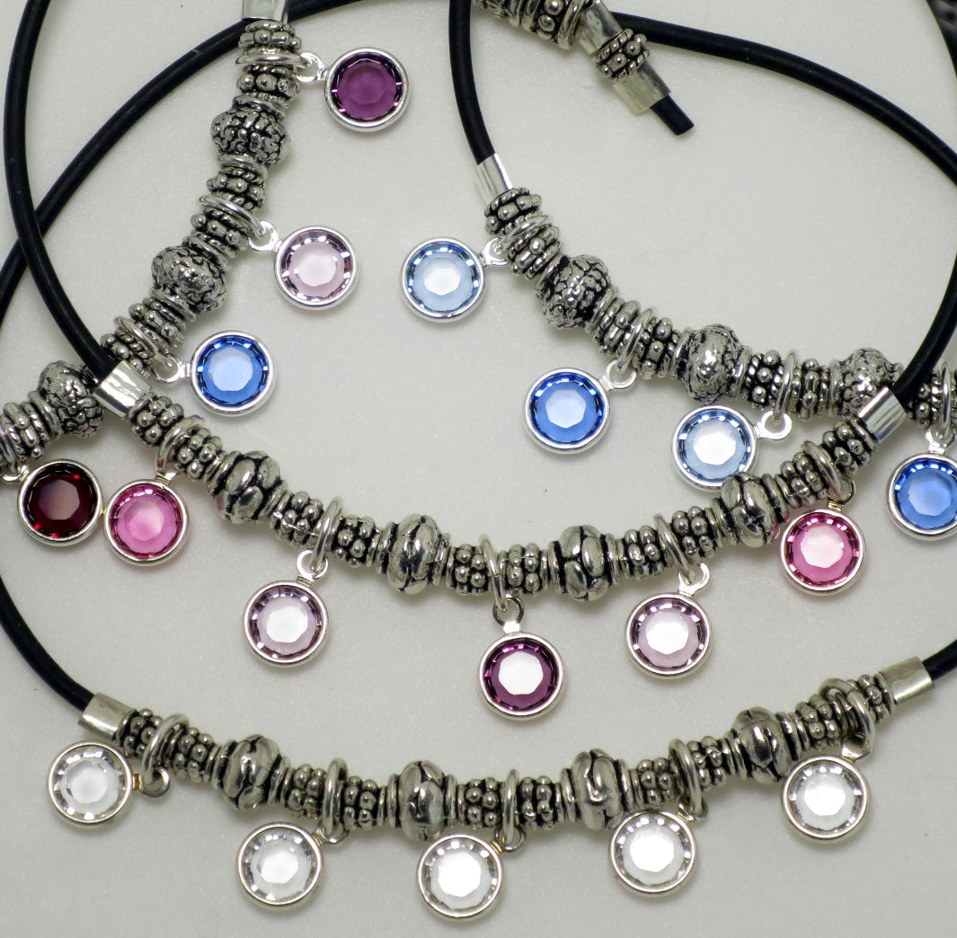 CRYSTAL CHANEL DROPS BRANKLETS (ADJUSTABLE BRACELET AND ANKLET)