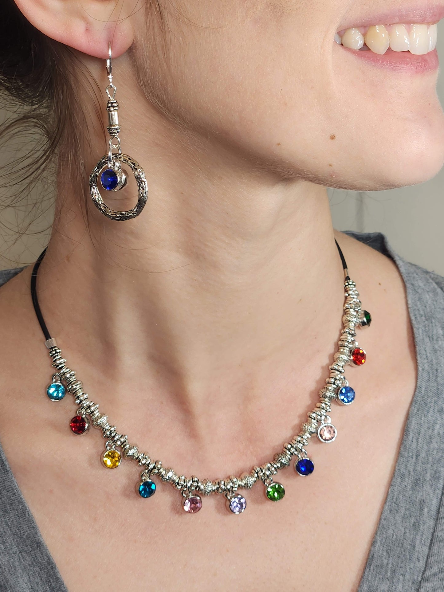 CELESTIAL BIRTHSTONE CHOKER