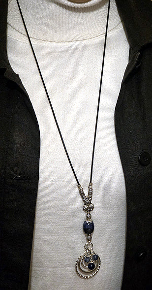 Sodalite Adj Neck long