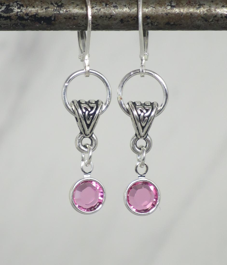 IMPORTED CRYSTAL CHANEL DROP EARRINGS